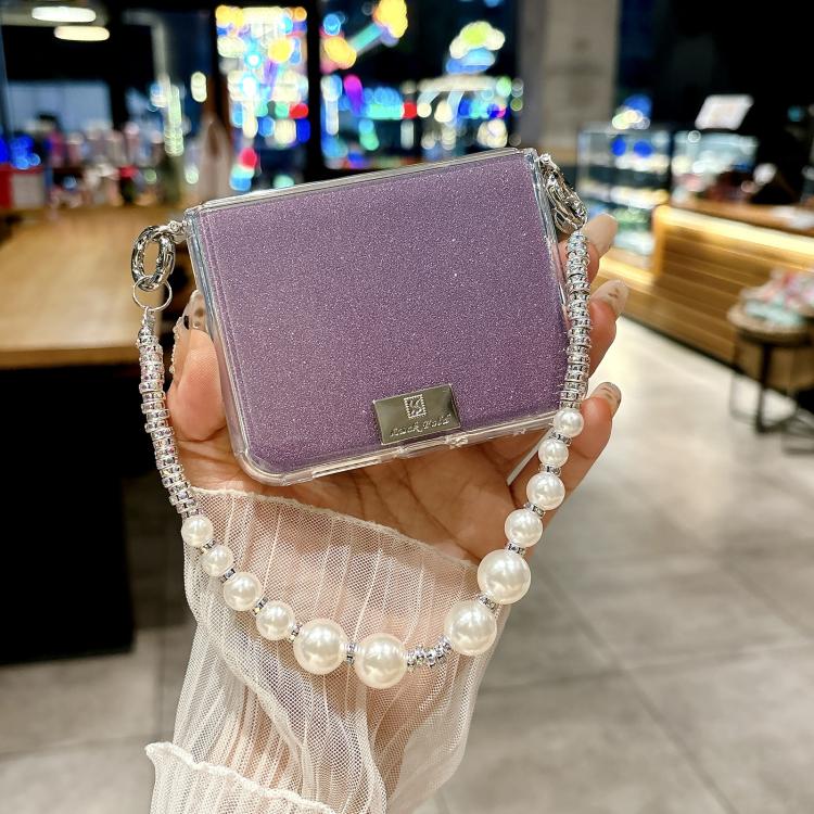 For Huawei Pura X TPU Side Buckle Glitter Portable Style Phone Case