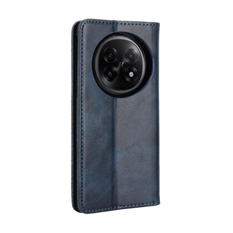 For OPPO Find N5 Magnetic Buckle Retro Texture Leather Phone Case