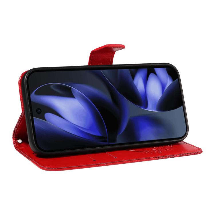 For Google Pixel 10 5G / 10 Pro 5G Global Swallowtail Butterfly Embossed Leather Phone Case