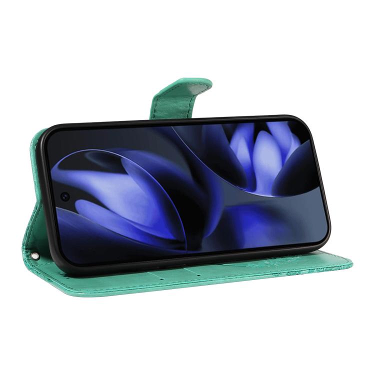 For Google Pixel 10 5G / 10 Pro 5G Global Swallowtail Butterfly Embossed Leather Phone Case