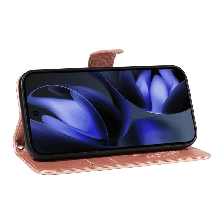 For Google Pixel 10 5G / 10 Pro 5G Global Swallowtail Butterfly Embossed Leather Phone Case