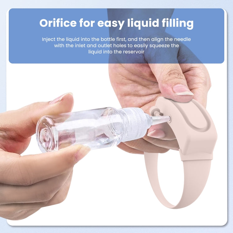30ml Portable Silicone Liquid Soap Handwashing Fluid Split Bracelet