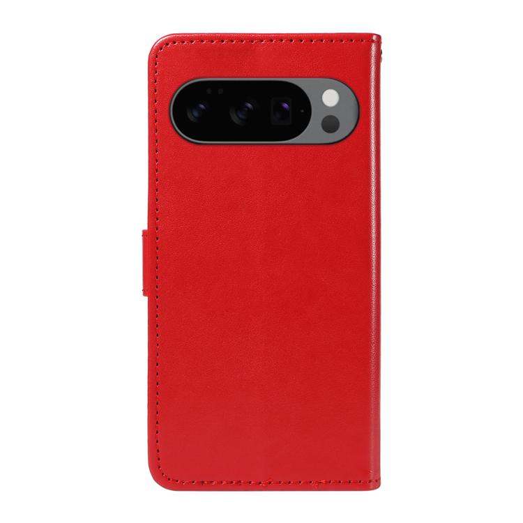 For Google Pixel 10 / 10 Pro Global Cat and Bee Embossed Flip Leather Phone Case