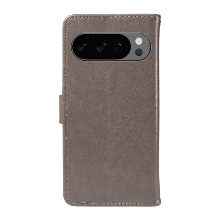 For Google Pixel 10 / 10 Pro Global Cat and Bee Embossed Flip Leather Phone Case