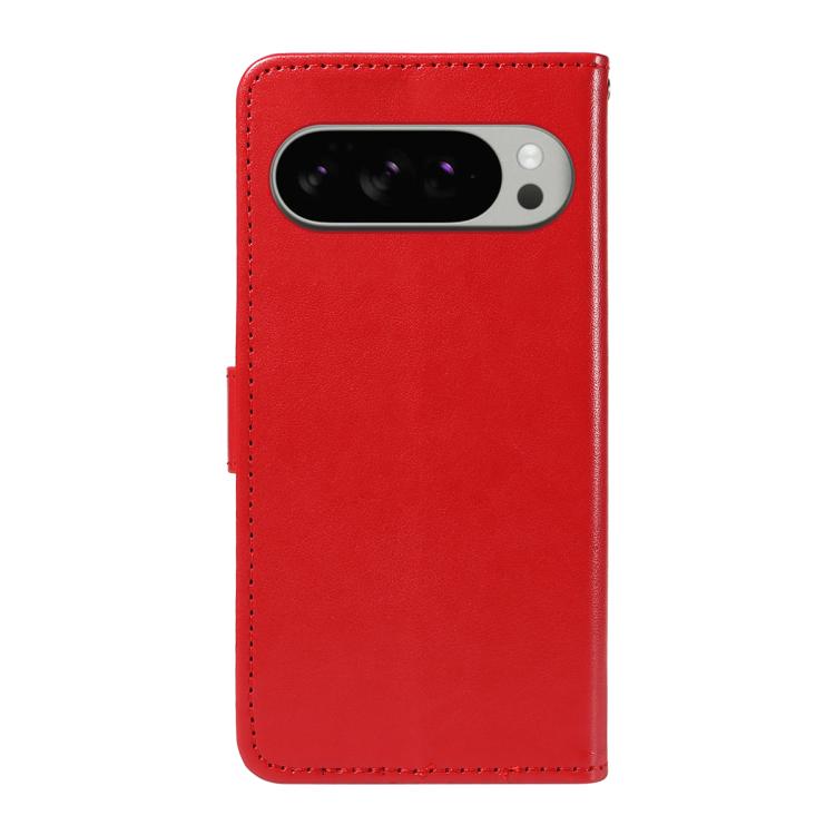 For Google Pixel 10 Pro XL 5G Global Cat and Bee Embossed Flip Leather Phone Case
