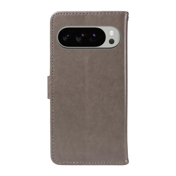 For Google Pixel 10 Pro XL 5G Global Cat and Bee Embossed Flip Leather Phone Case