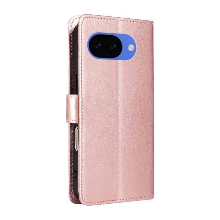 For Google Pixel 10a Cat and Bee Embossed Flip Leather Phone Case