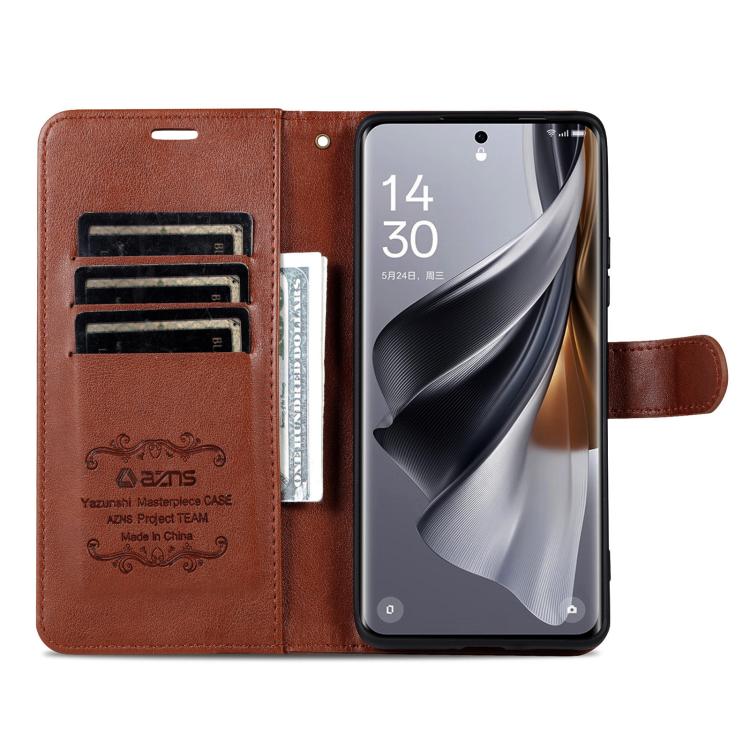 For Samsung Galaxy A15 AZNS Sheepskin Texture Flip Leather Phone Case