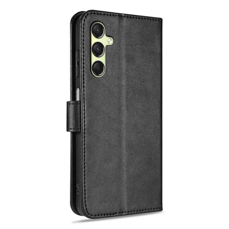For Samsung Galaxy A15 AZNS Sheepskin Texture Flip Leather Phone Case
