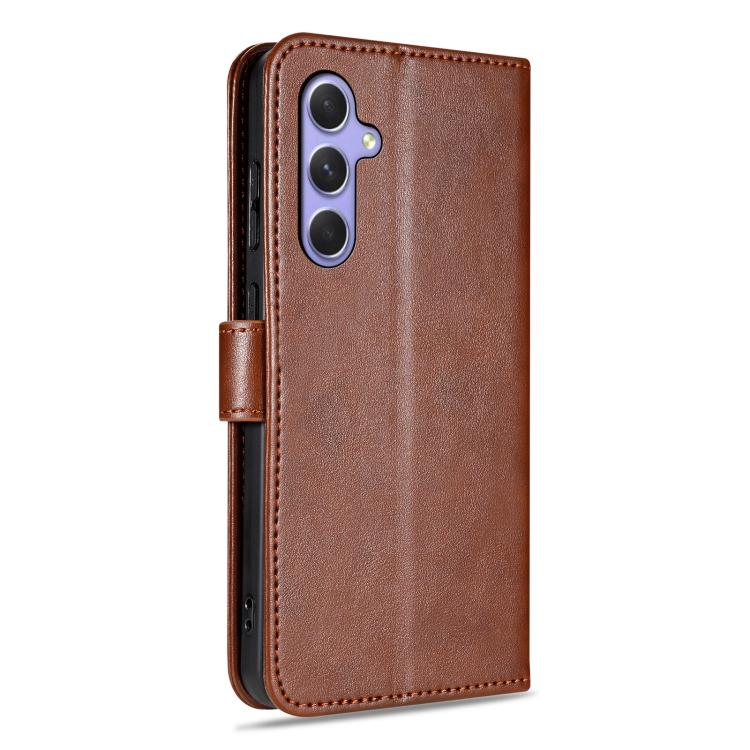 For Samsung Galaxy A35 5G AZNS Sheepskin Texture Flip Leather Phone Case