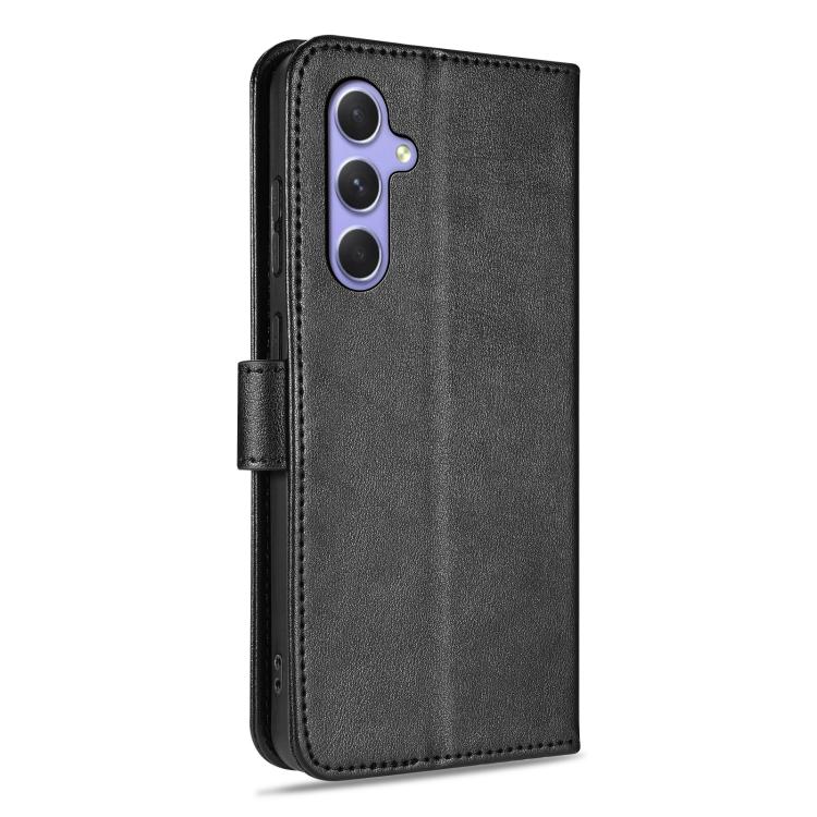 For Samsung Galaxy A35 5G AZNS Sheepskin Texture Flip Leather Phone Case