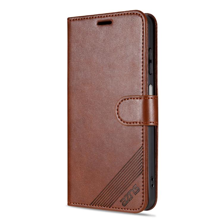 For Samsung Galaxy A07 4G AZNS Sheepskin Texture Flip Leather Phone Case