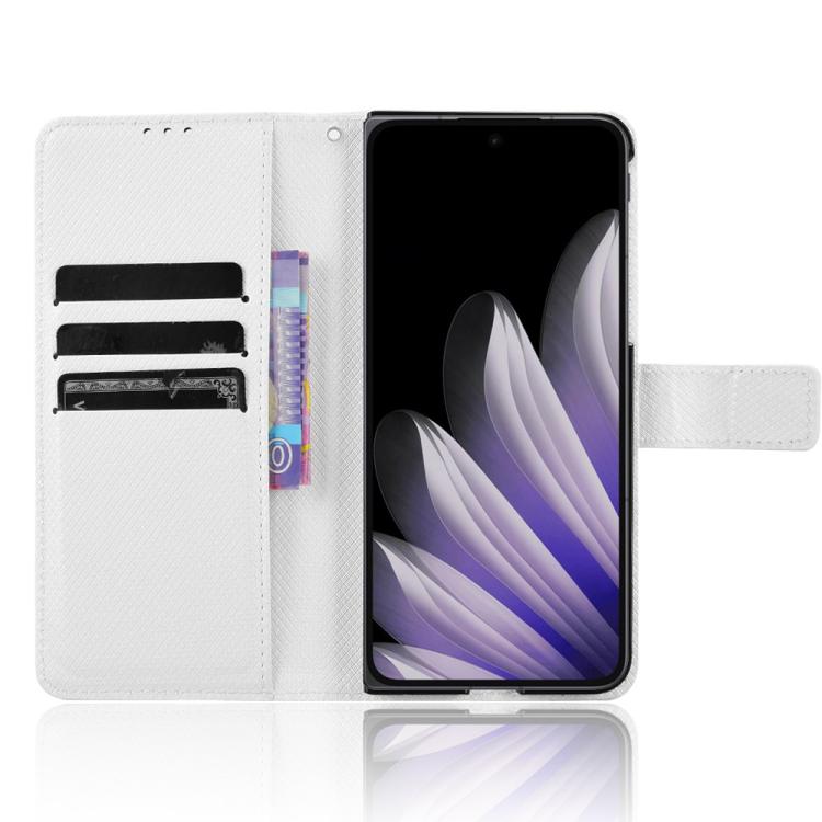For OPPO Find N5 Diamond Texture Leather Phone Case