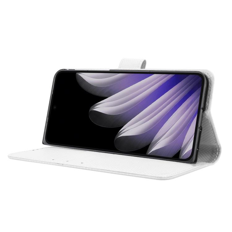For OPPO Find N5 Diamond Texture Leather Phone Case