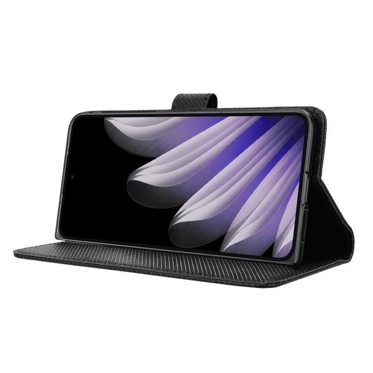 For OPPO Find N5 Diamond Texture Leather Phone Case
