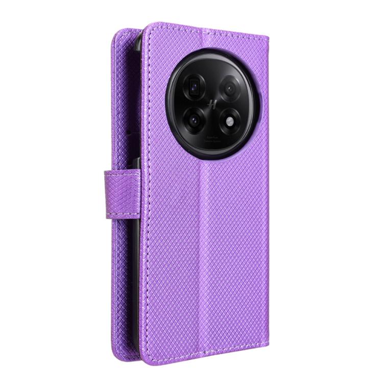For OPPO Find N5 Diamond Texture Leather Phone Case