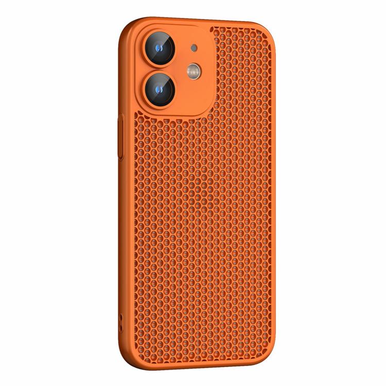 For iPhone 11 Cooling Skin Feel PC Phone Case with Lens Film