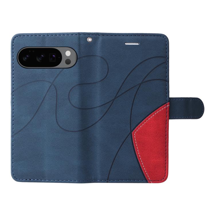 For Google Pixel 10 5G / 10 Pro 5G Global Dual-color Splicing Flip Leather Phone Case