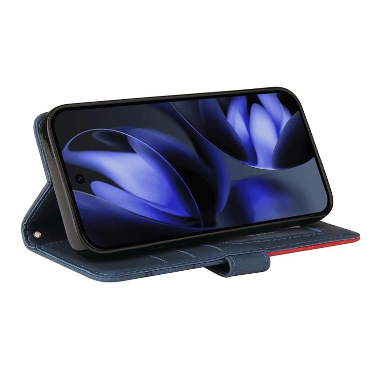 For Google Pixel 10 5G / 10 Pro 5G Global Dual-color Splicing Flip Leather Phone Case
