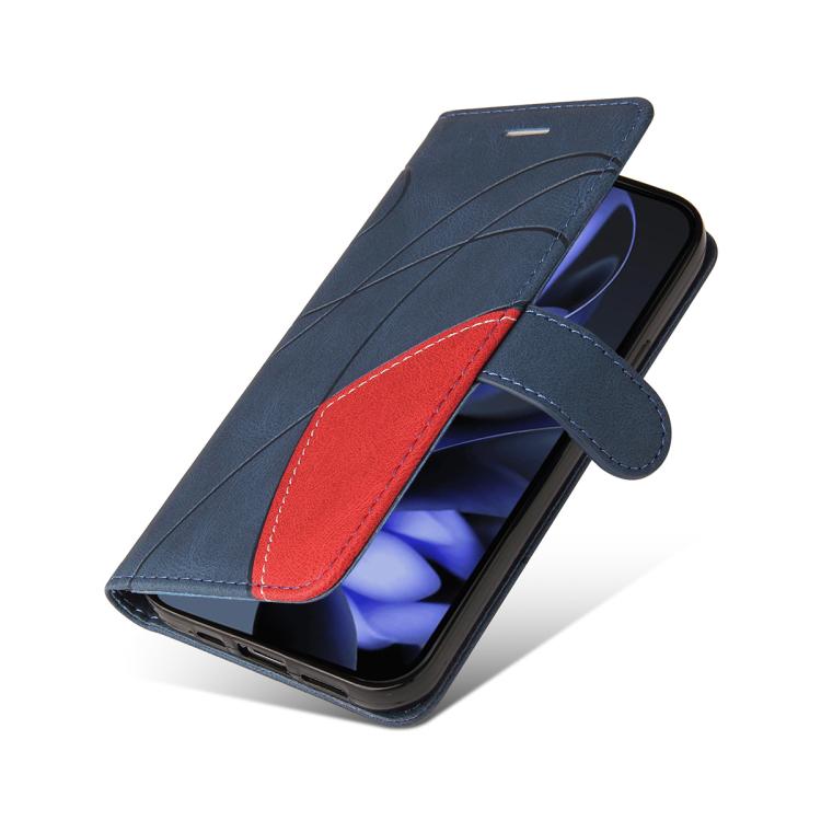 For Google Pixel 10 5G / 10 Pro 5G Global Dual-color Splicing Flip Leather Phone Case