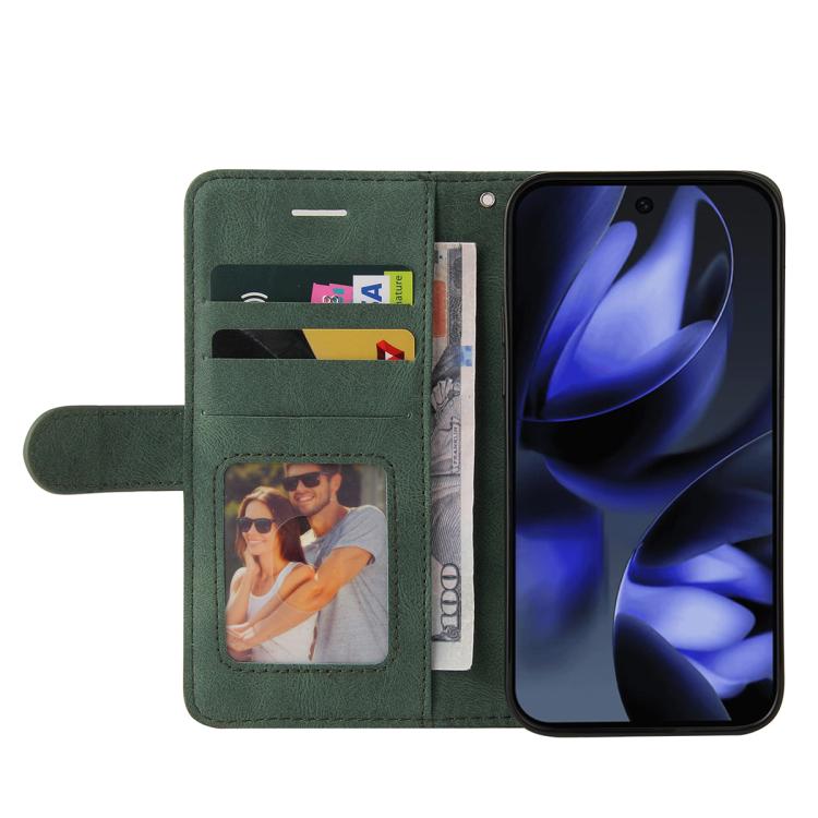 For Google Pixel 10 5G / 10 Pro 5G Global Dual-color Splicing Flip Leather Phone Case