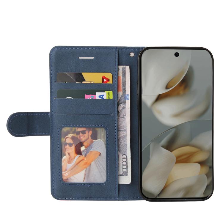 For Google Pixel 10 Pro XL 5G Global Dual-color Splicing Flip Leather Phone Case