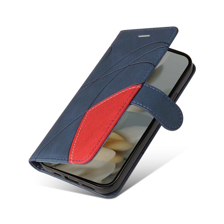 For Google Pixel 10 Pro XL 5G Global Dual-color Splicing Flip Leather Phone Case
