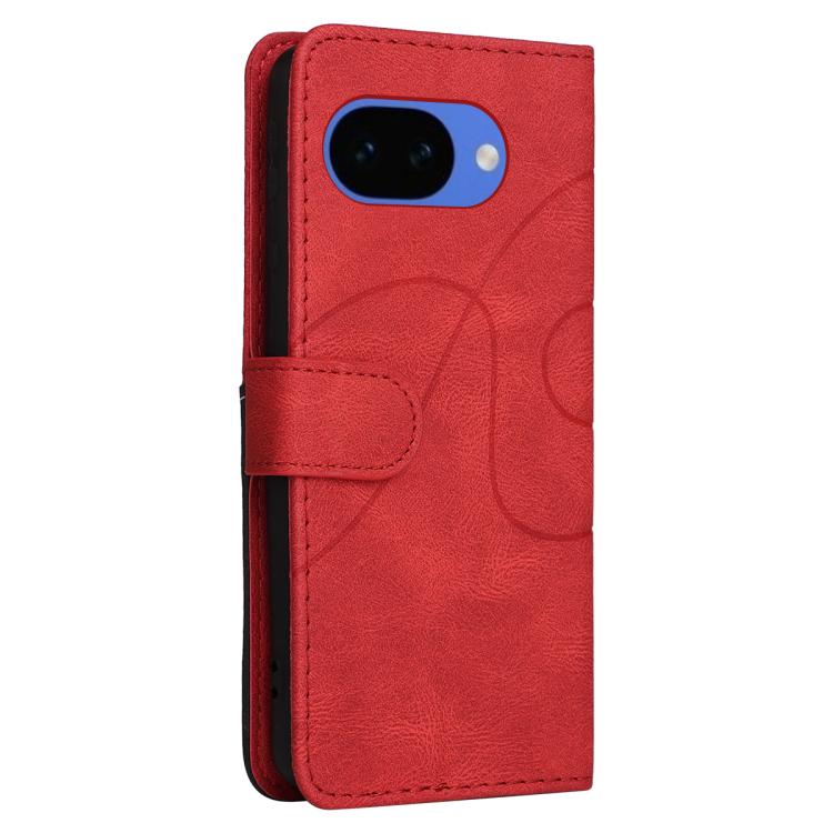 For Google Pixel 10a Dual-color Splicing Flip Leather Phone Case