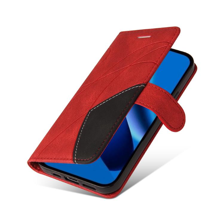 For Google Pixel 10a Dual-color Splicing Flip Leather Phone Case