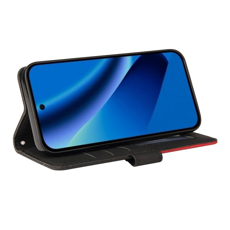 For Google Pixel 10a Dual-color Splicing Flip Leather Phone Case