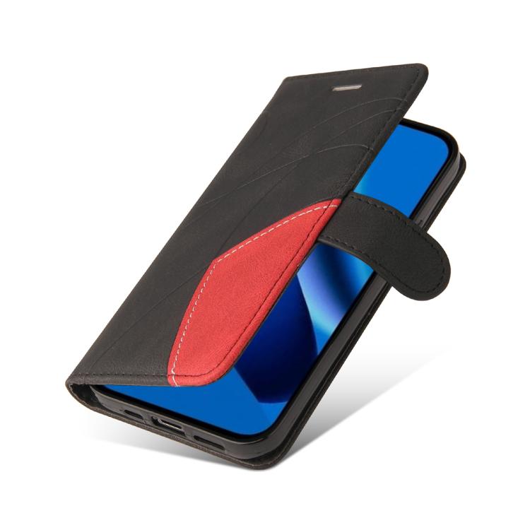 For Google Pixel 10a Dual-color Splicing Flip Leather Phone Case