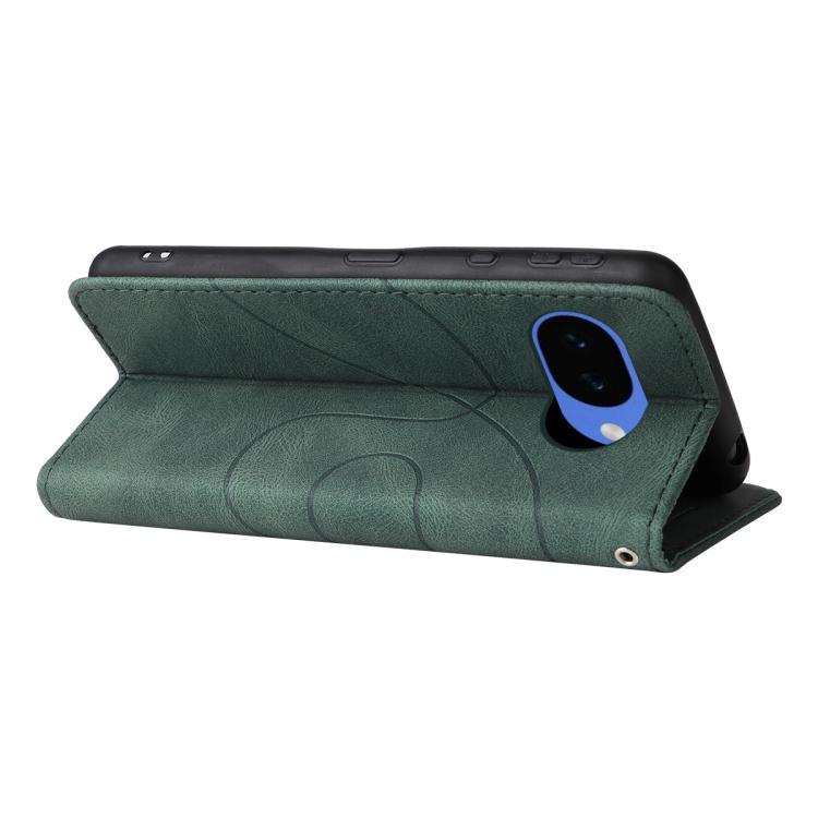 For Google Pixel 10a Dual-color Splicing Flip Leather Phone Case