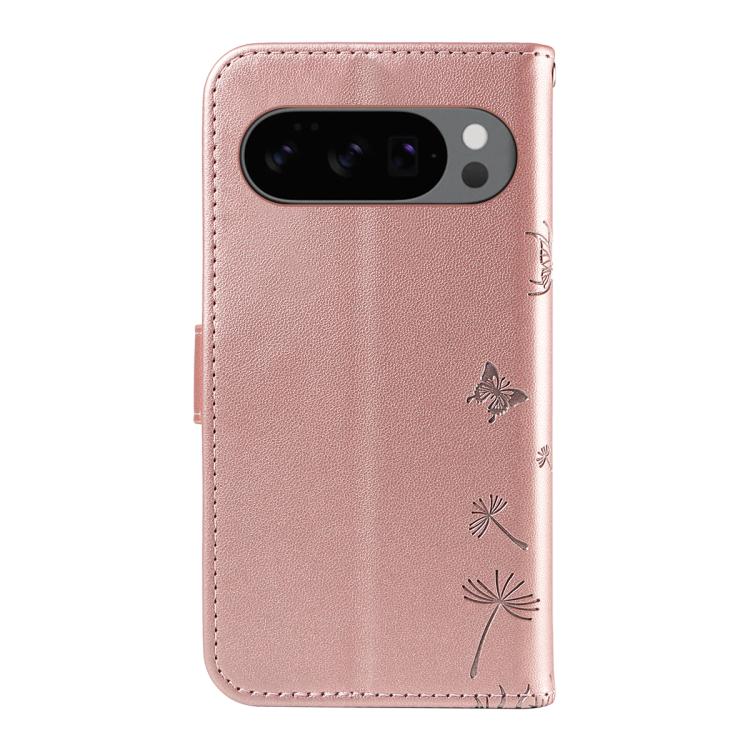 For Google Pixel 10 5G / 10 Pro 5G Global Dandelion Embossed Pattern Flip Leather Phone Case