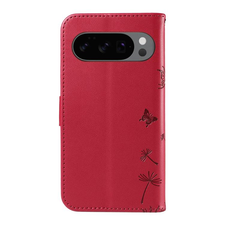For Google Pixel 10 5G / 10 Pro 5G Global Dandelion Embossed Pattern Flip Leather Phone Case