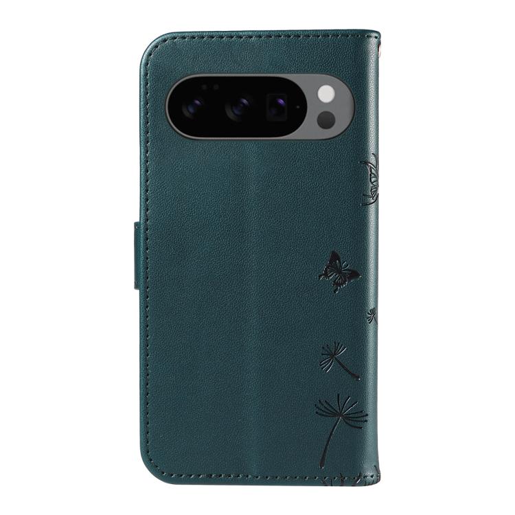 For Google Pixel 10 5G / 10 Pro 5G Global Dandelion Embossed Pattern Flip Leather Phone Case
