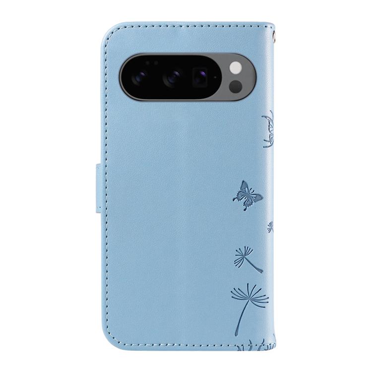 For Google Pixel 10 5G / 10 Pro 5G Global Dandelion Embossed Pattern Flip Leather Phone Case