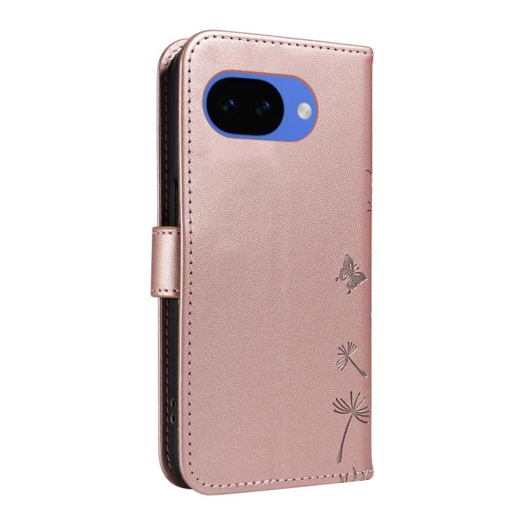 For Google Pixel 10a Dandelion Embossed Pattern Flip Leather Phone Case