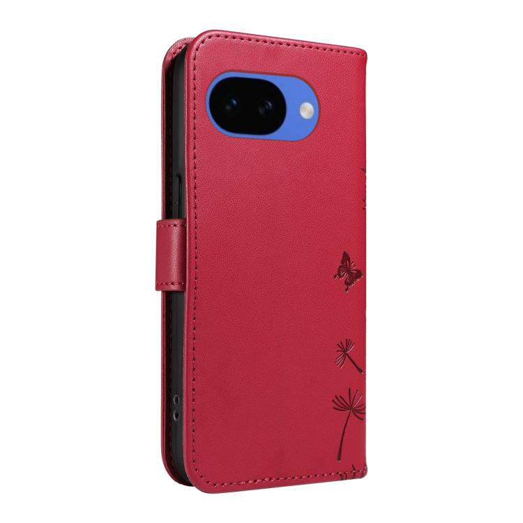 For Google Pixel 10a Dandelion Embossed Pattern Flip Leather Phone Case