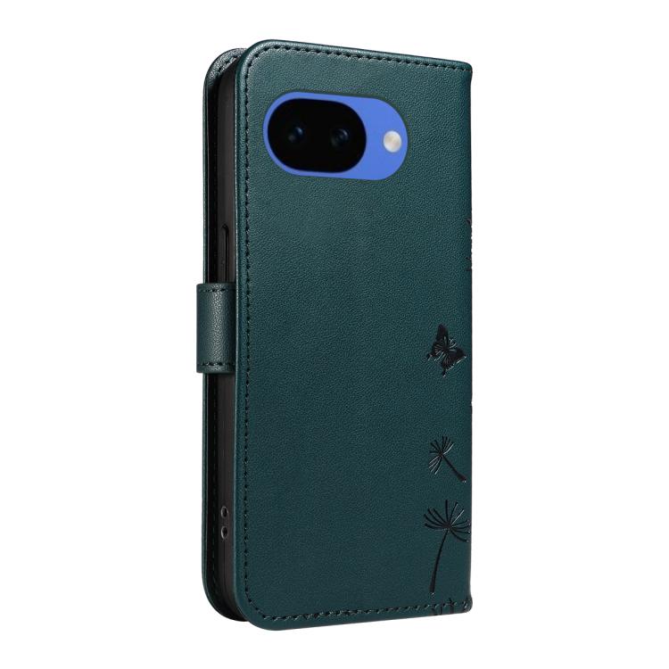 For Google Pixel 10a Dandelion Embossed Pattern Flip Leather Phone Case