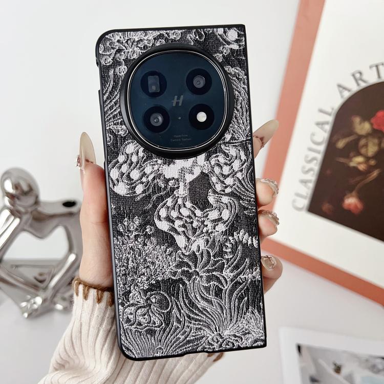 For OPPO Find N5 Embroidery Style Full Coverage Phone Case