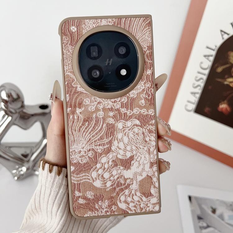 For OPPO Find N5 Embroidery Style Full Coverage Phone Case