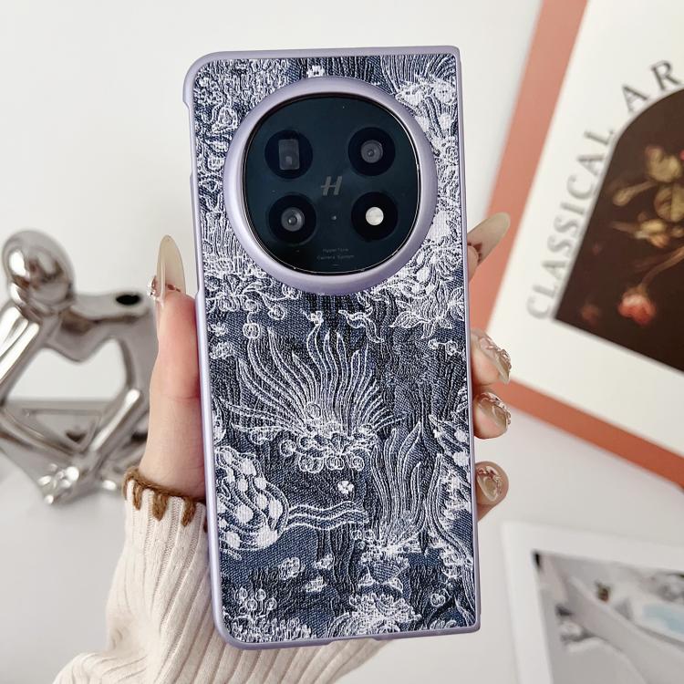 For OPPO Find N5 Embroidery Style Full Coverage Phone Case