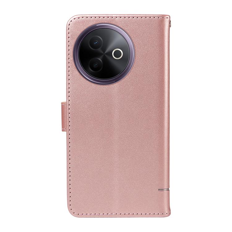 For vivo Y39 5G Global Adorable Cat Embossed Pattern Flip Leather Phone Case