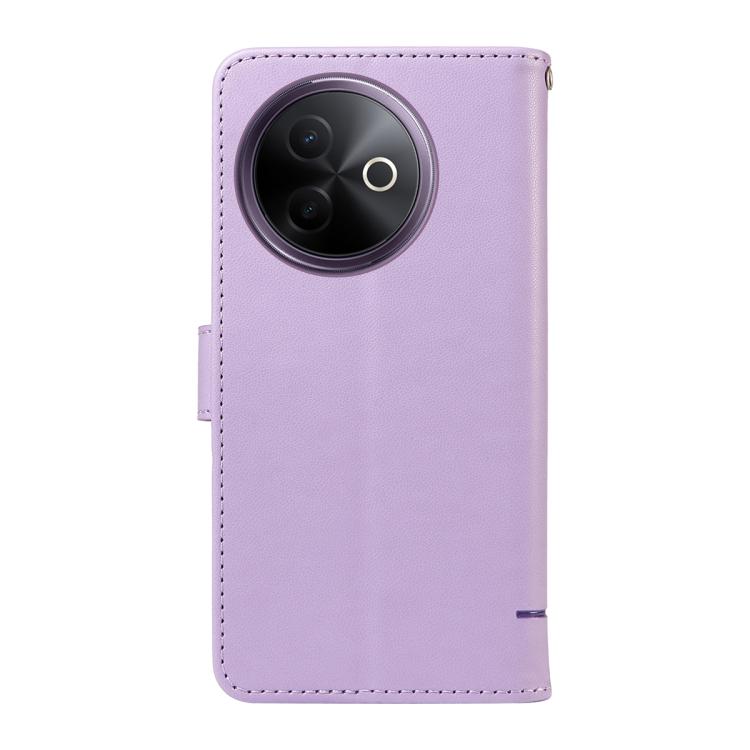 For vivo Y39 5G Global Adorable Cat Embossed Pattern Flip Leather Phone Case