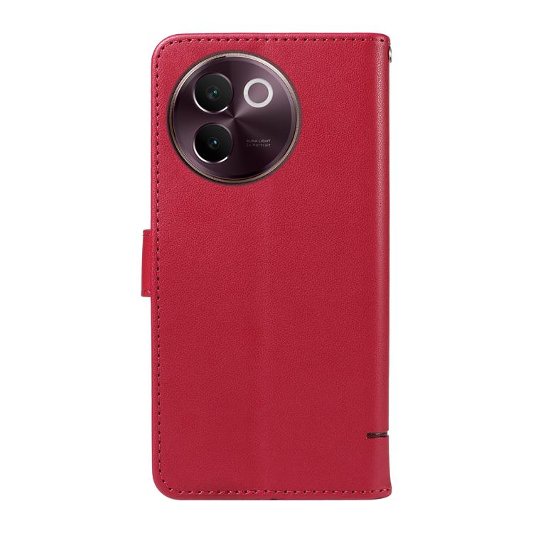 For vivo V30E / V40 Lite Global Adorable Cat Embossed Pattern Flip Leather Phone Case