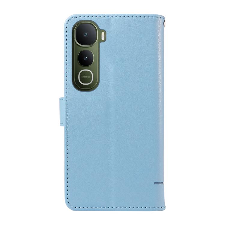 For vivo Y400 5G Adorable Cat Embossed Pattern Flip Leather Phone Case