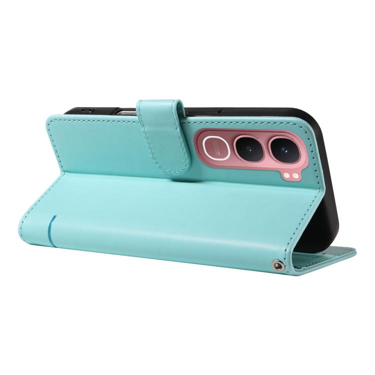 For vivo Y31 5G 2025 / Y21D Adorable Cat Embossed Pattern Flip Leather Phone Case
