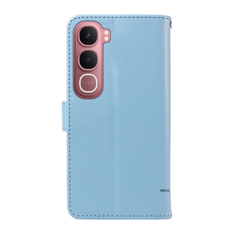 For vivo Y31 5G 2025 / Y21D Adorable Cat Embossed Pattern Flip Leather Phone Case