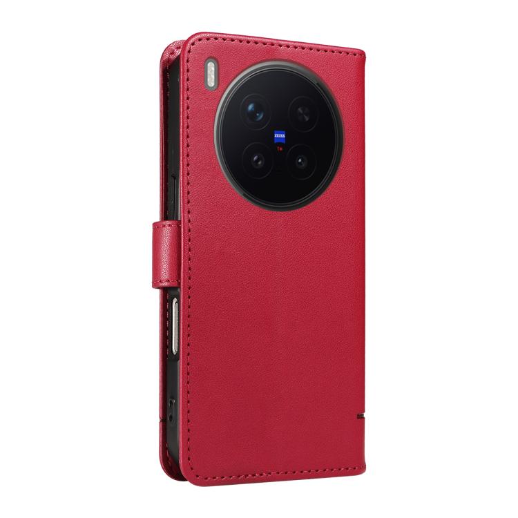 For vivo X300 Pro Adorable Cat Embossed Pattern Flip Leather Phone Case