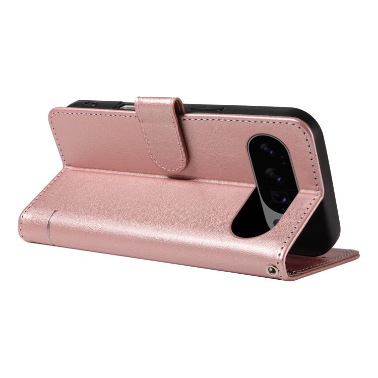 For Google Pixel 10 / 10 Pro Global Adorable Cat Embossed Pattern Flip Leather Phone Case